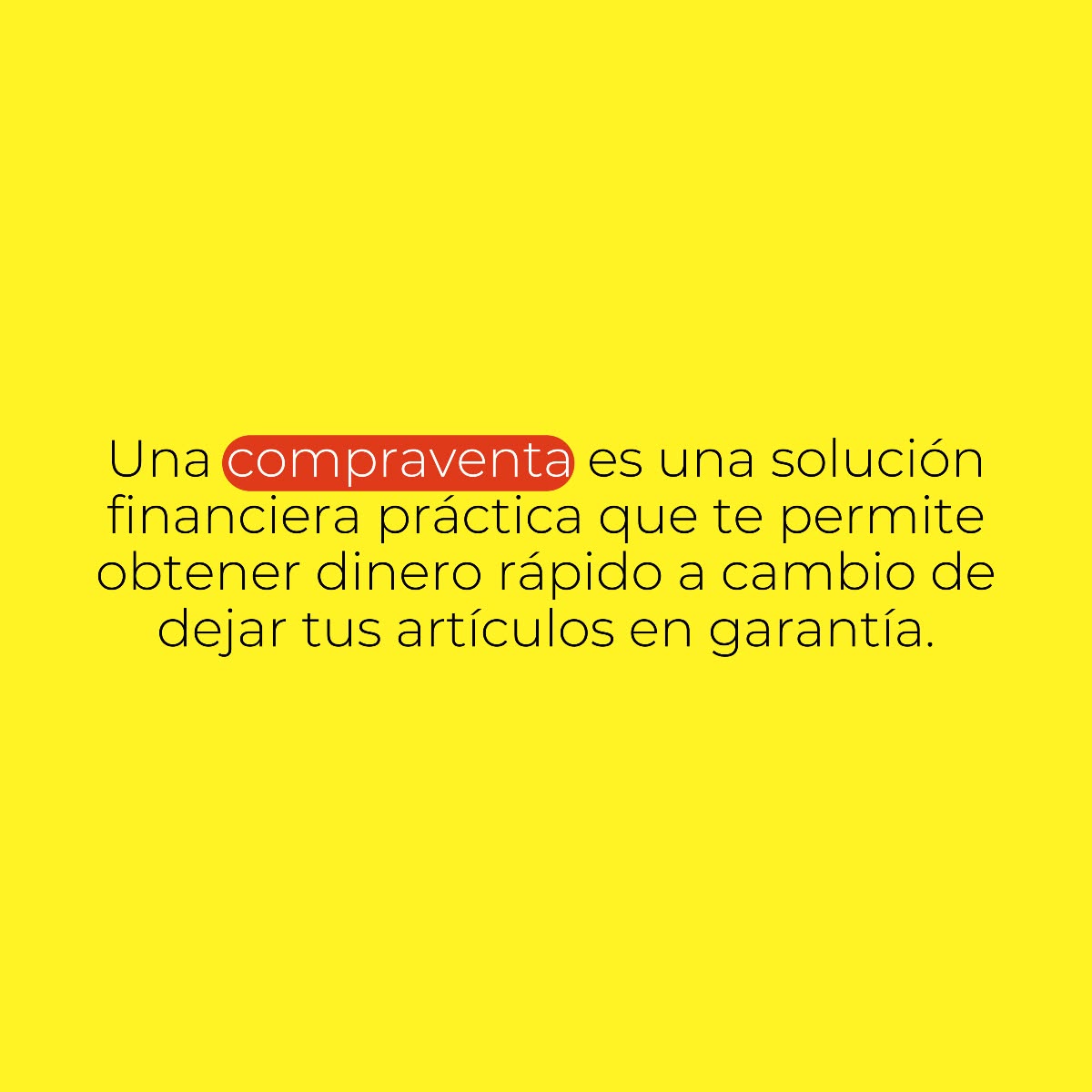 Qué es una compraventa